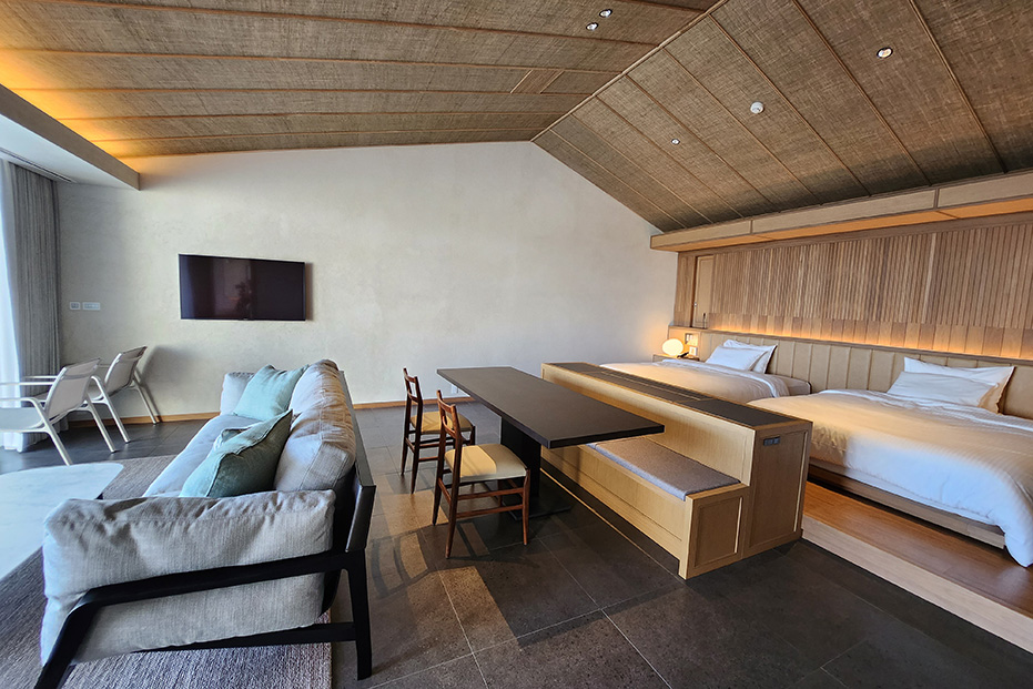 ラグジュアリースイート お部屋の様子