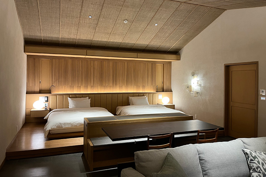 ラグジュアリースイート お部屋の様子