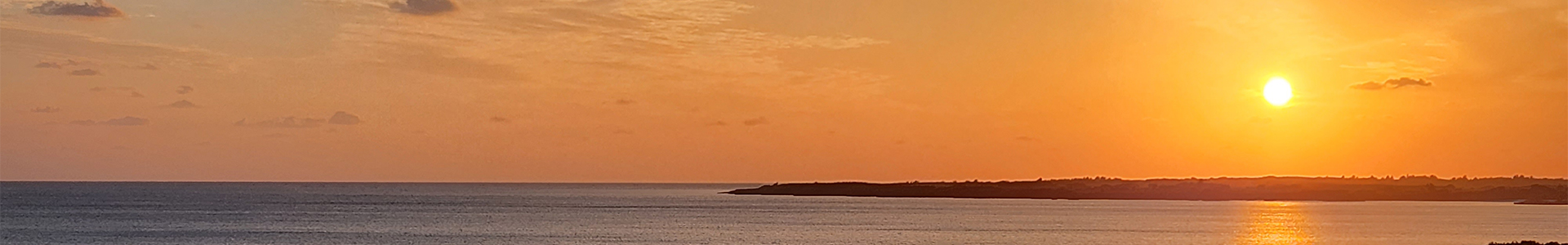 アルカディアリゾート宮古島から見える夕日